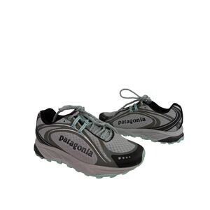 Patagonia Tsali 3.0 Womens Sneakers 7 Gray Polar Blue Trail Running Shoes T11498